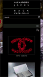 Mobile Screenshot of alexanderjamesbackcatalogue.com