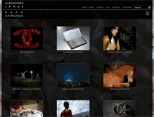 Tablet Screenshot of alexanderjamesbackcatalogue.com